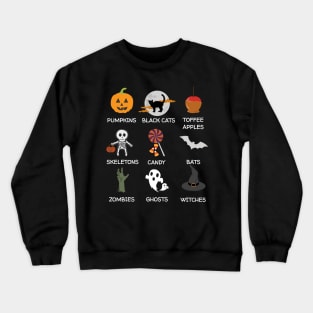 Things I Love About Halloween Crewneck Sweatshirt